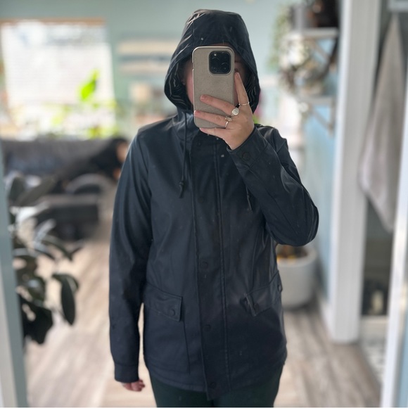 ONLY Rubberized Raincoat - Picture 3 of 5